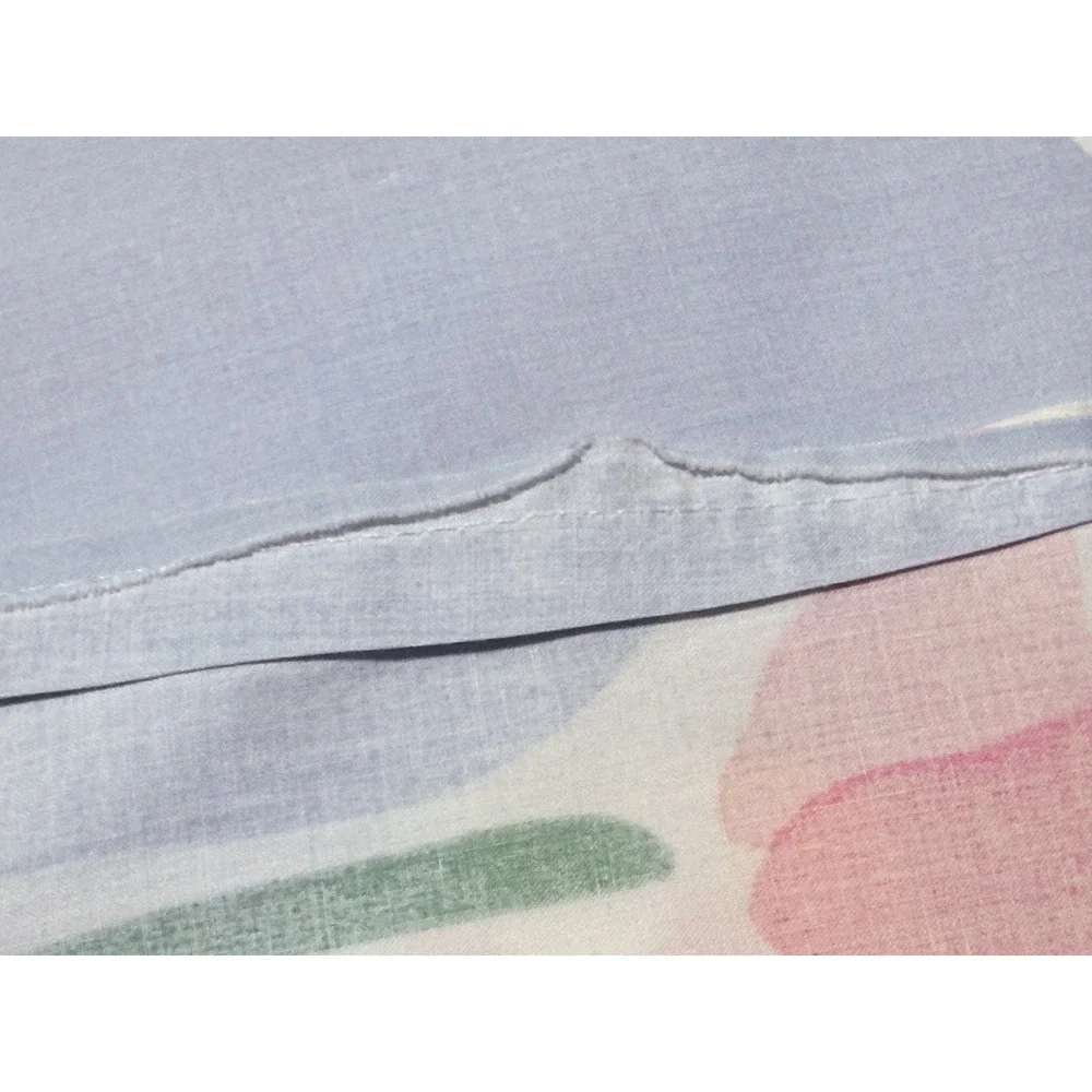 Vtg Marimekko‎ Nurimikko Sheet Set 4pc Double/Full Floral Flowers Pink Dan River